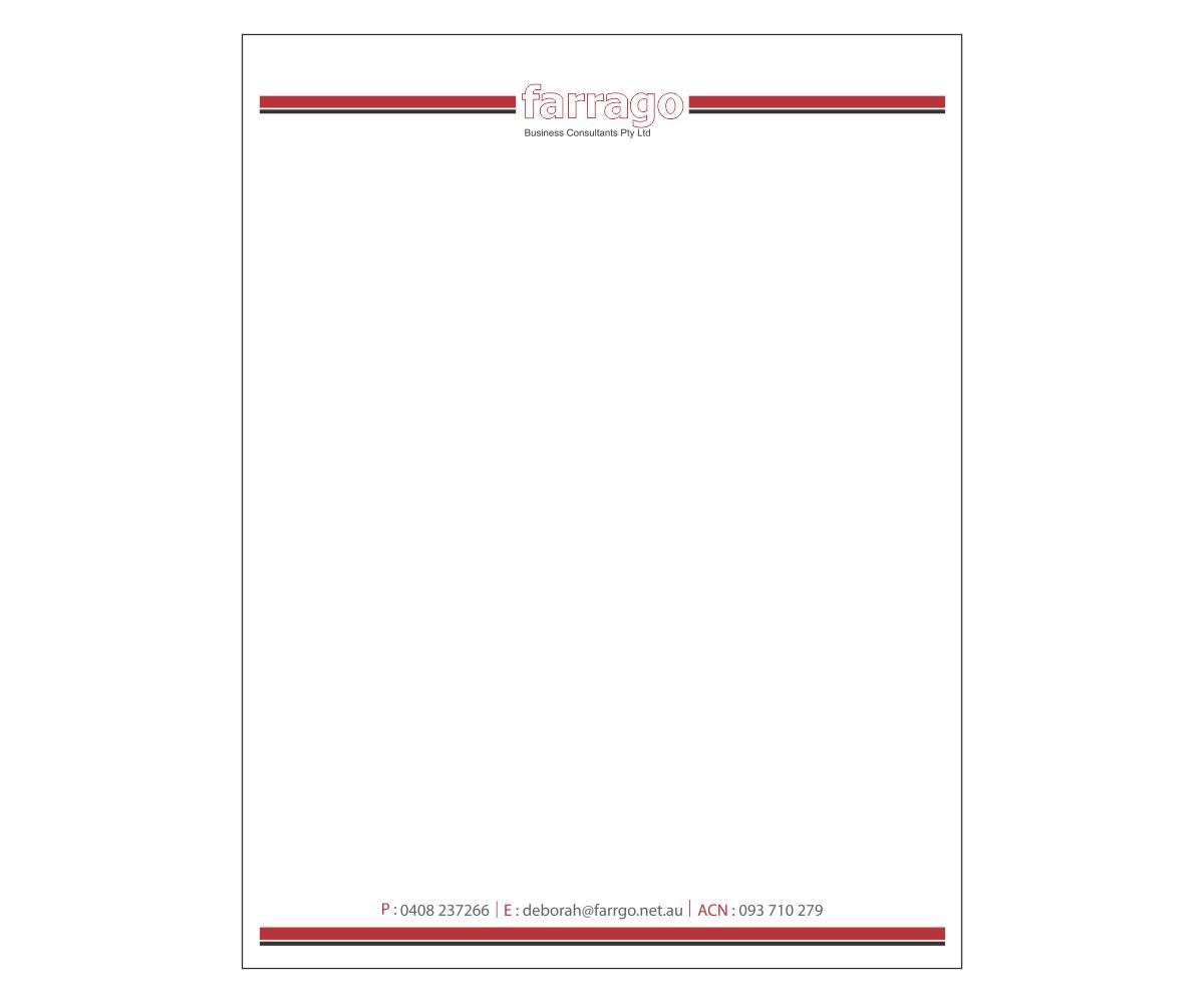 Letterhead Design by SK for this project | Design #2811604