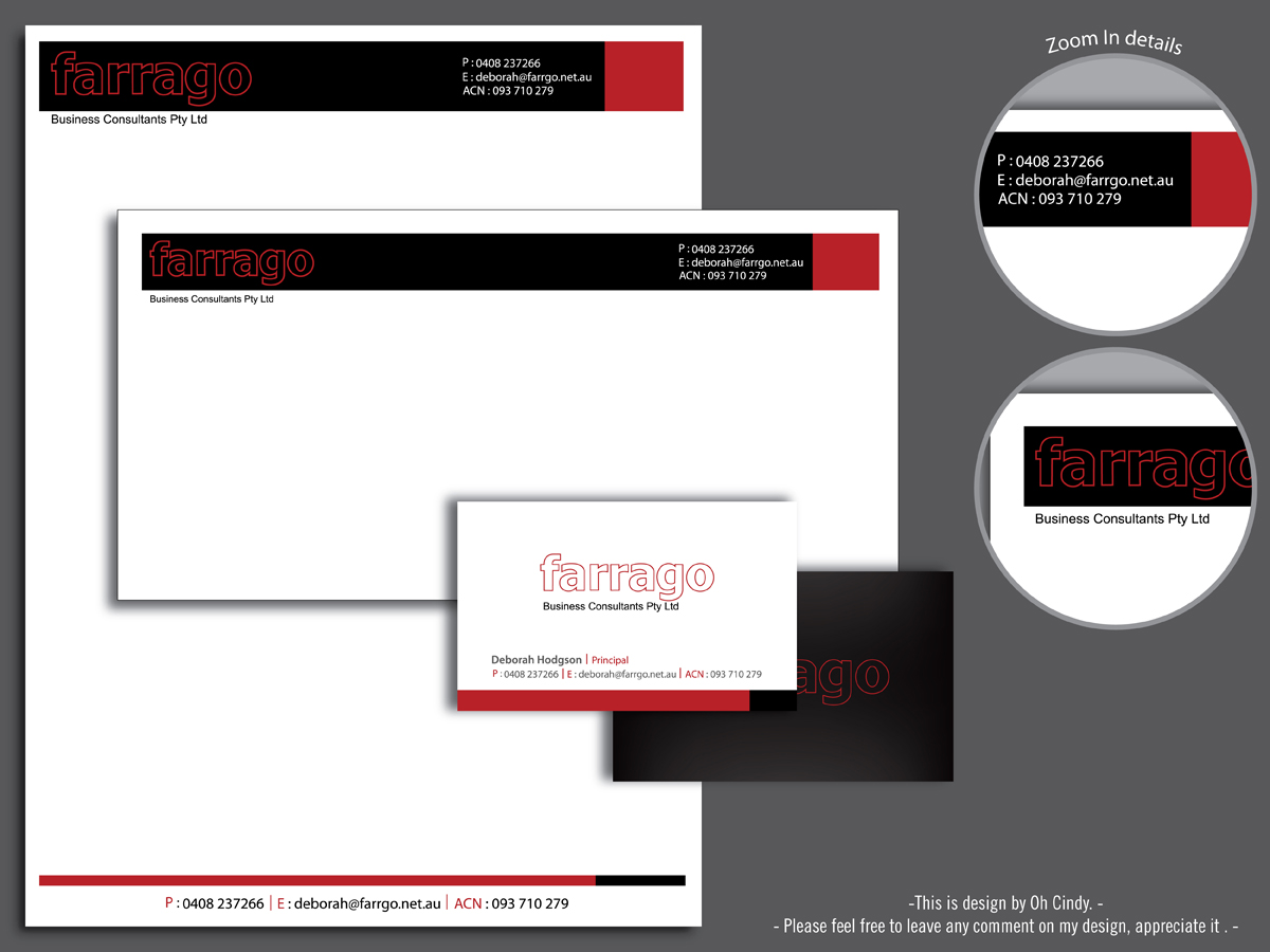 Briefkopf-Design von Oh Cindy für dieses Projekt | Design #2811848