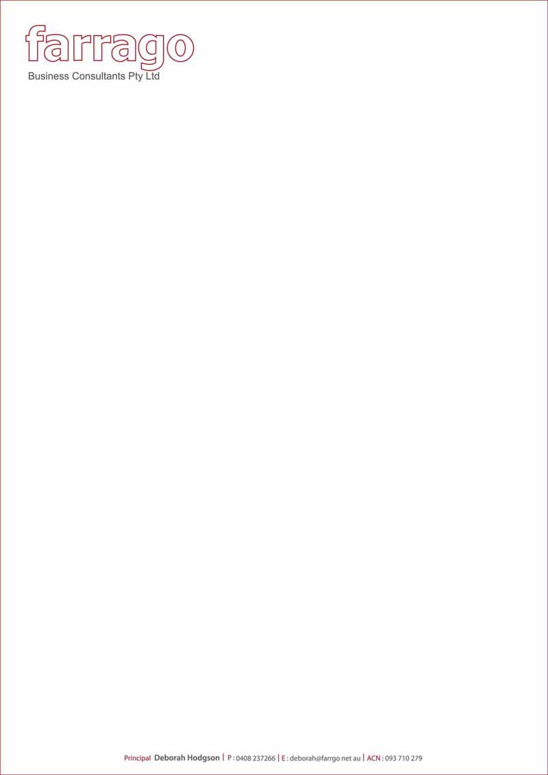 Letterhead Design by desingn1992 for this project | Design #2812269