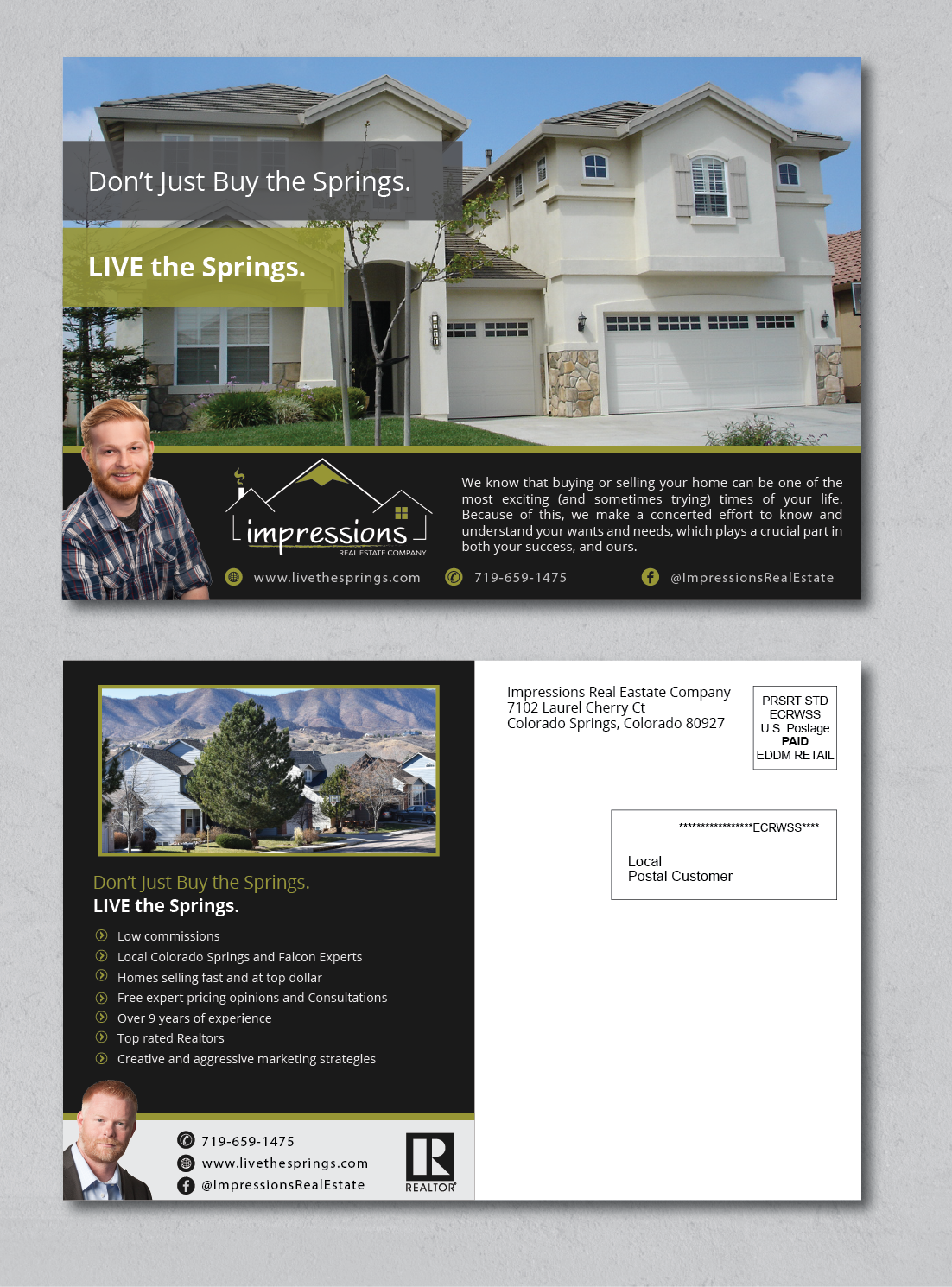 Postcard Design by alex989 for this project | Design #18525175