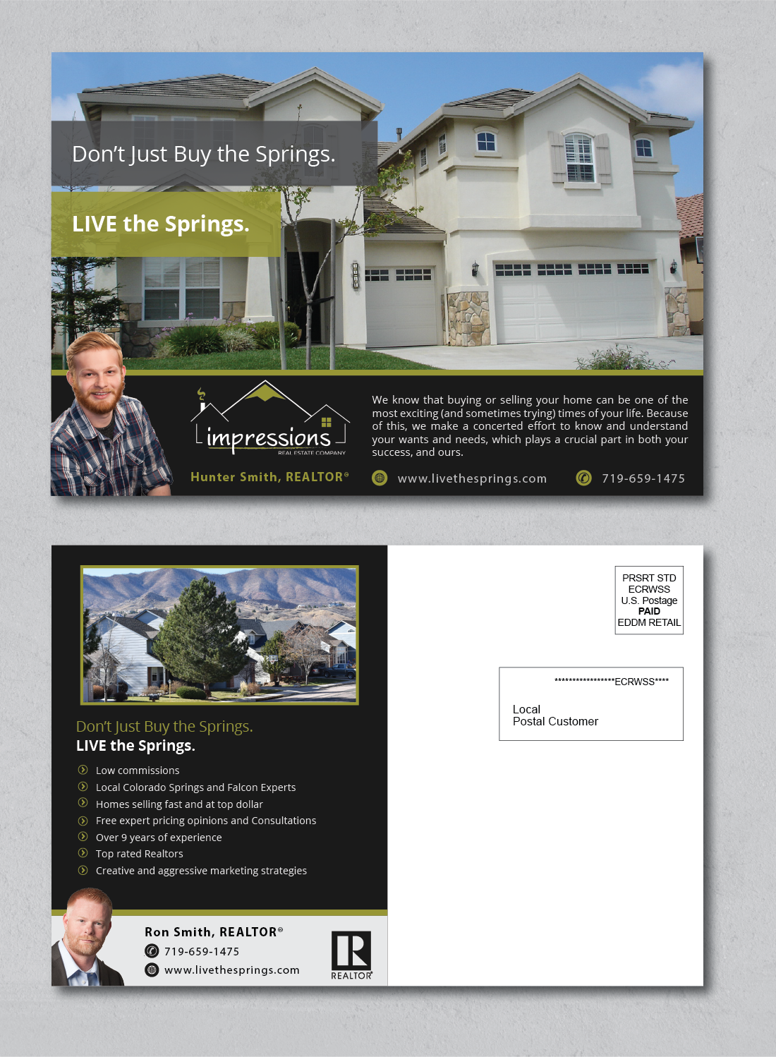 Postcard Design by alex989 for this project | Design #18539362