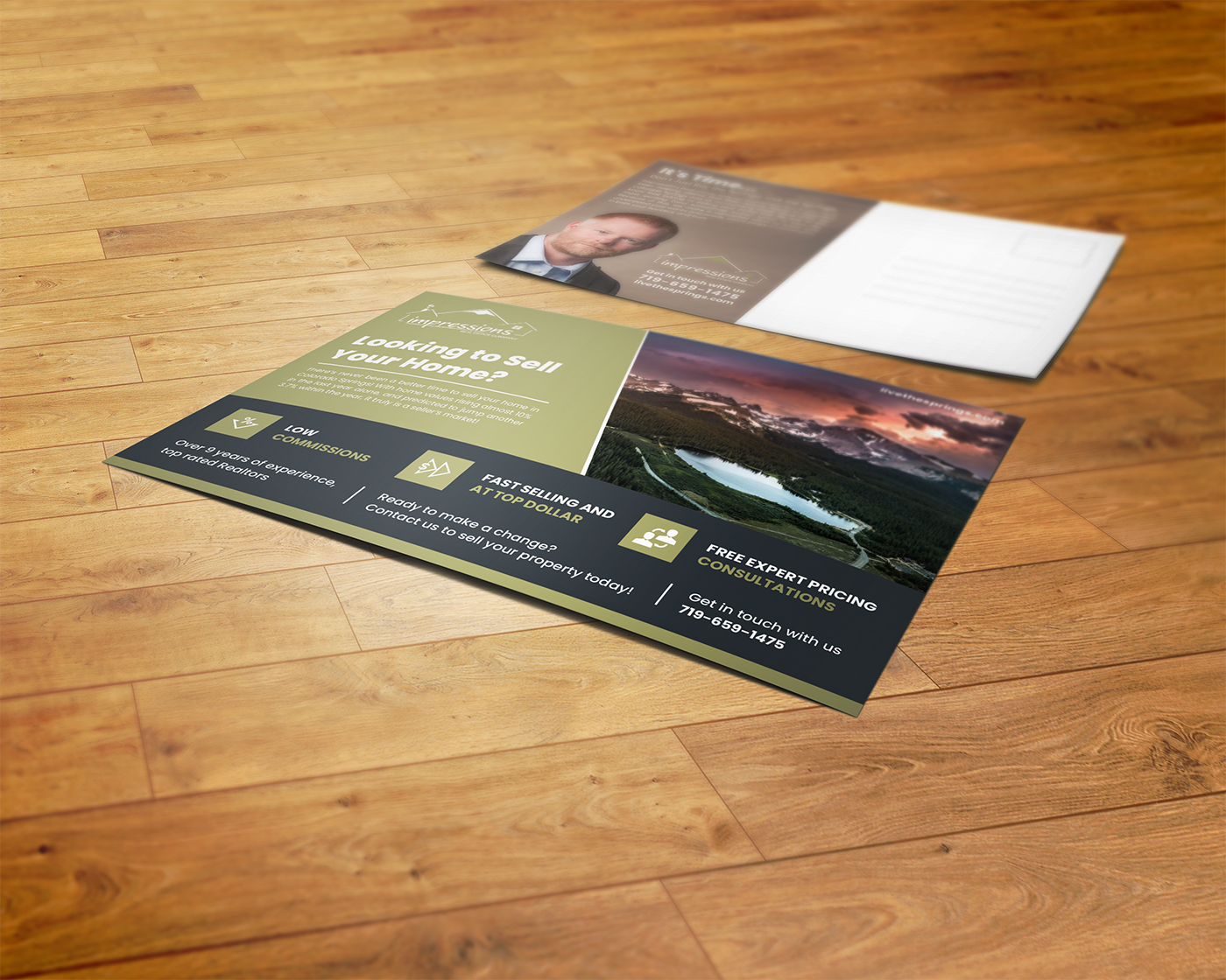 Postcard Design by Alexandar for this project | Design #18523772