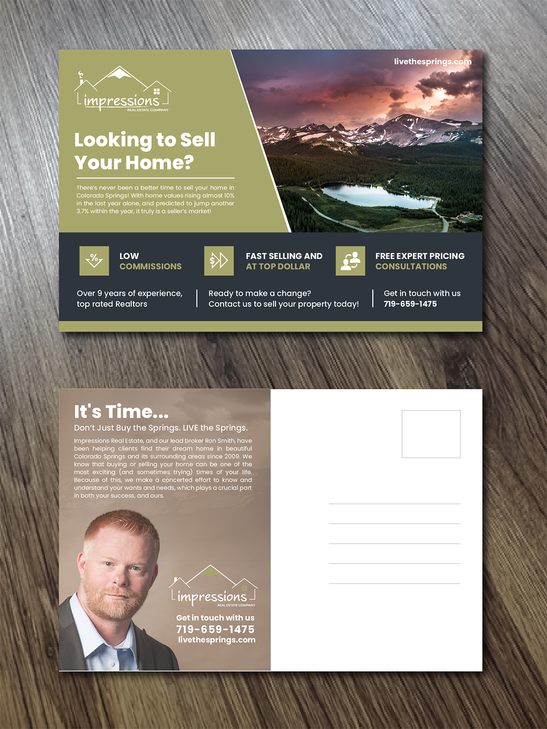 Postcard Design by Alexandar for this project | Design #18523773