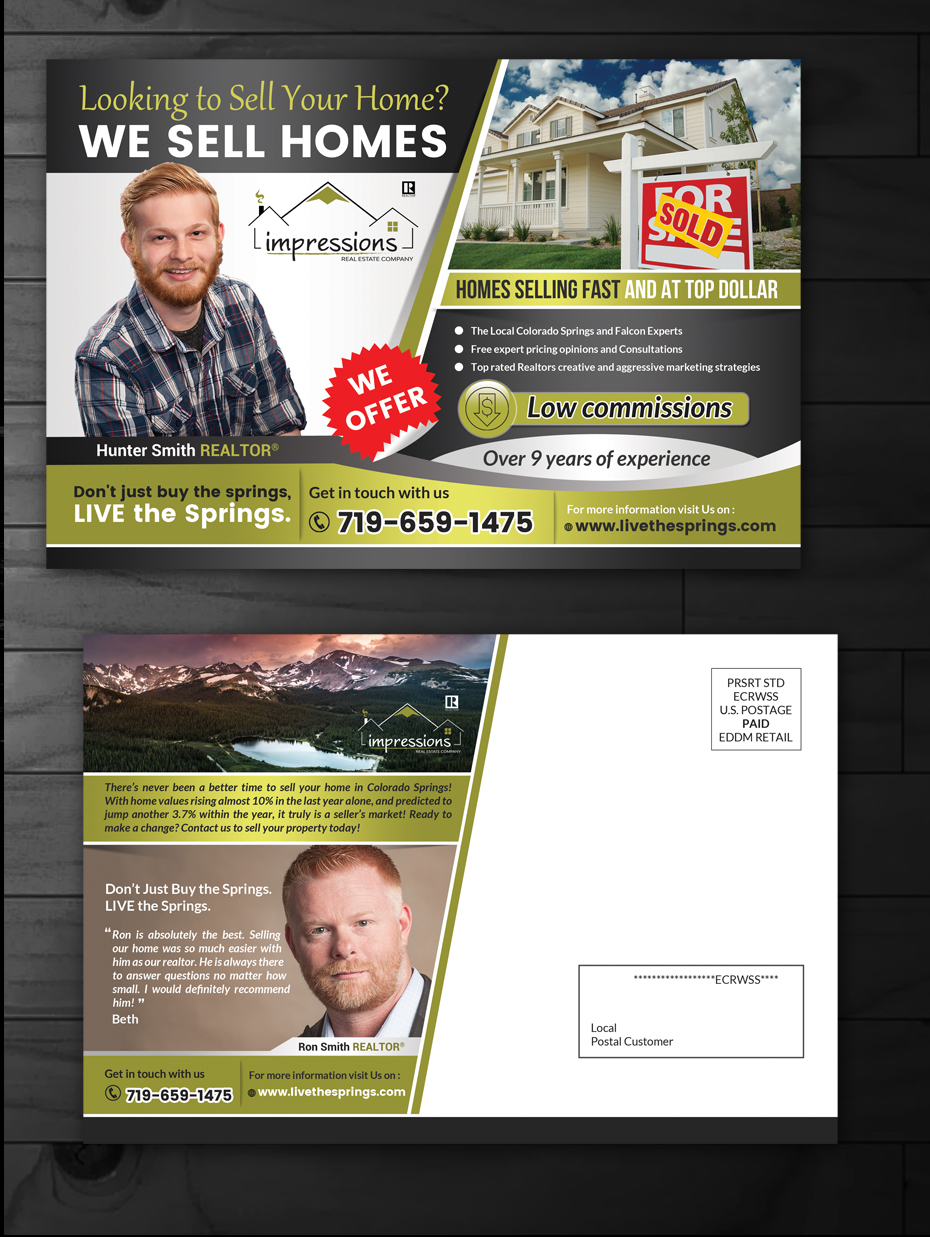 Postcard Design by innovative earth for this project | Design #18576264