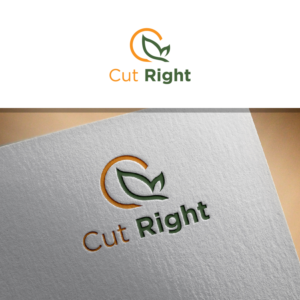 Cut Right. The logo must be modern, minimalist and attractive. This environmentally friendly company focuses on health living. | Logo Design by sushsharma99
