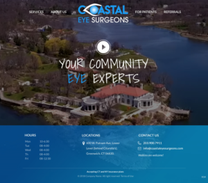 Web Design by pb for Coastal Eye Surgeons | Design: #18763601