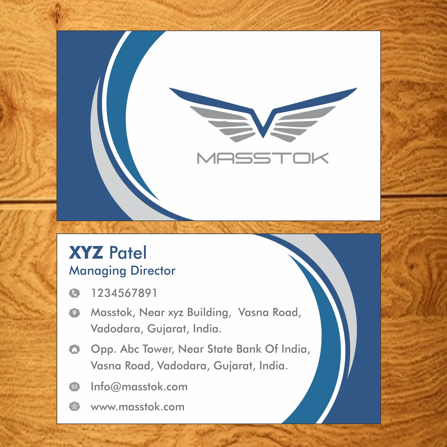 Business Card Design by DezineSolution for this project | Design #18594686