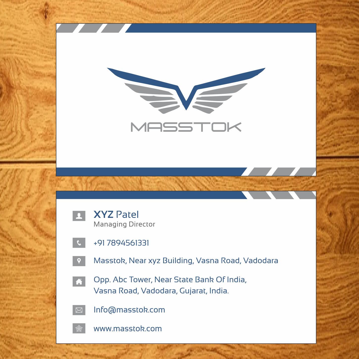Business Card Design by DezineSolution for this project | Design #18594688
