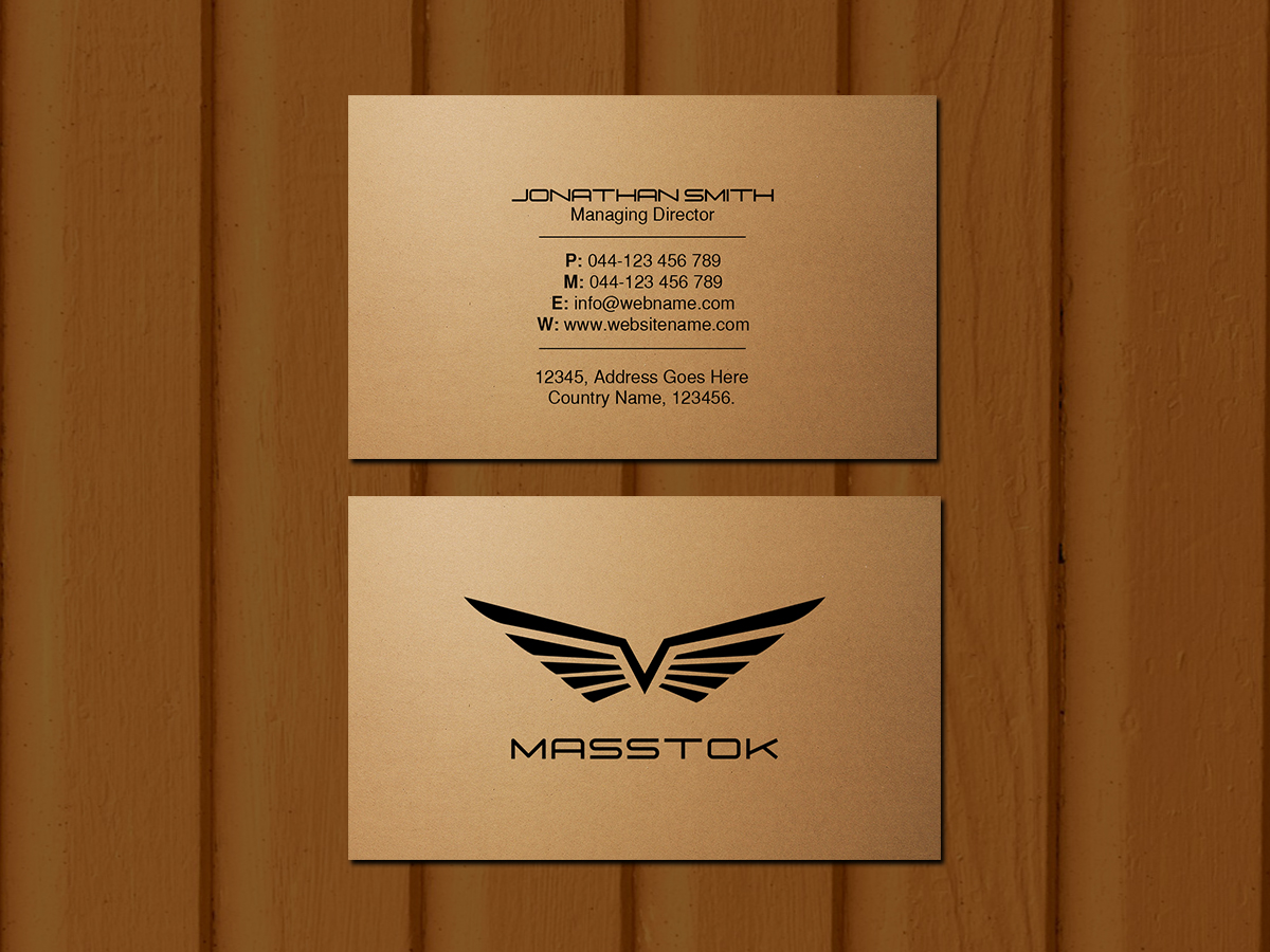 Business Card Design by Creations Box 2015 for this project | Design #18524046