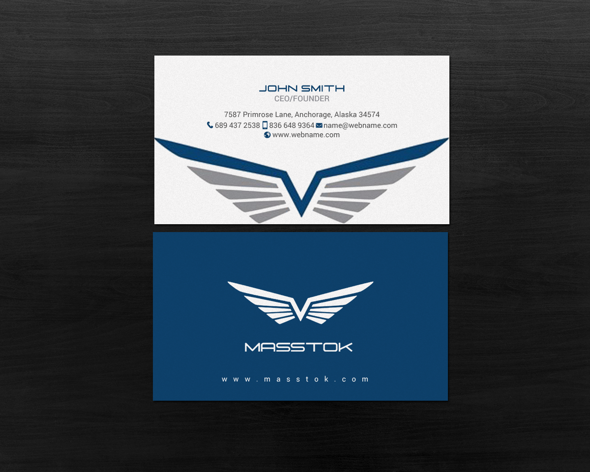 Business Card Design by chandrayaan.creative for this project | Design #18525927