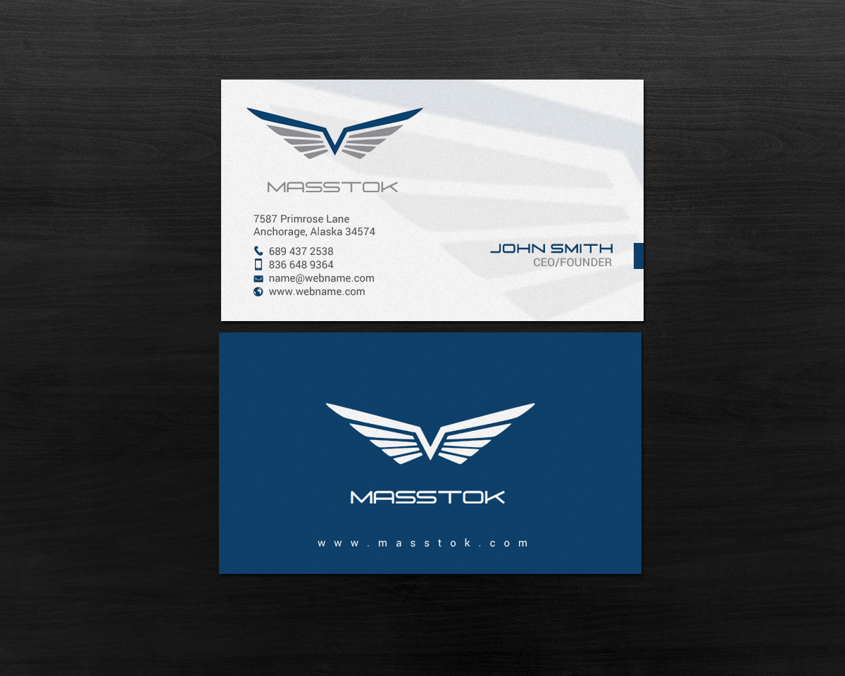 Business Card Design by chandrayaan.creative for this project | Design #18525929