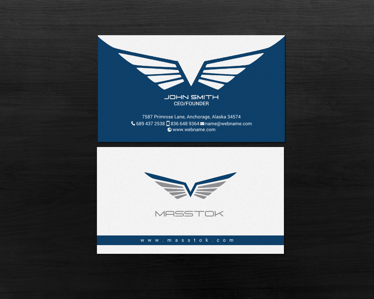 Business Card Design by chandrayaan.creative for this project | Design #18525937