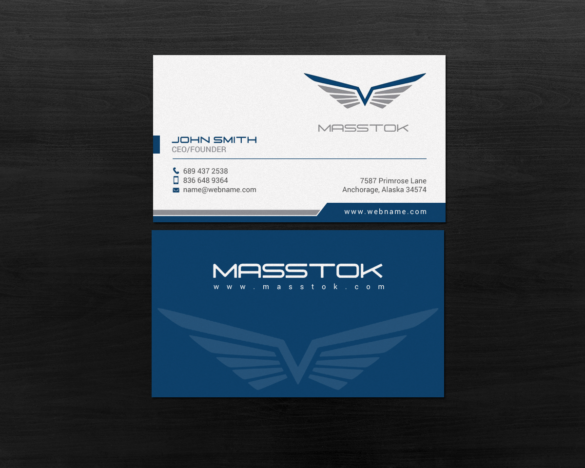 Business Card Design by chandrayaan.creative for this project | Design #18525947