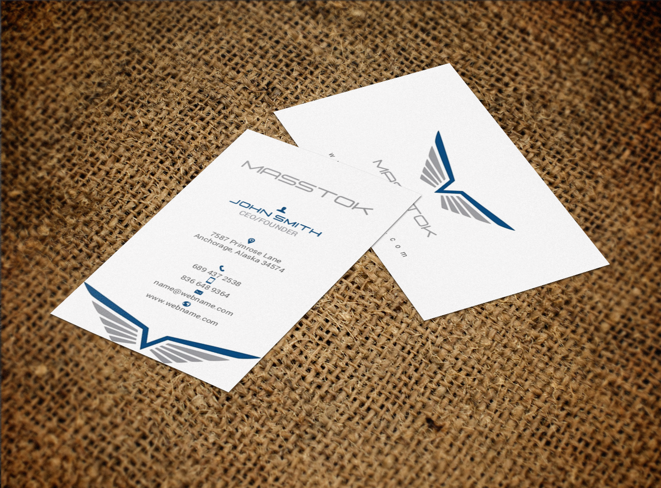 Business Card Design by chandrayaan.creative for this project | Design #18525955