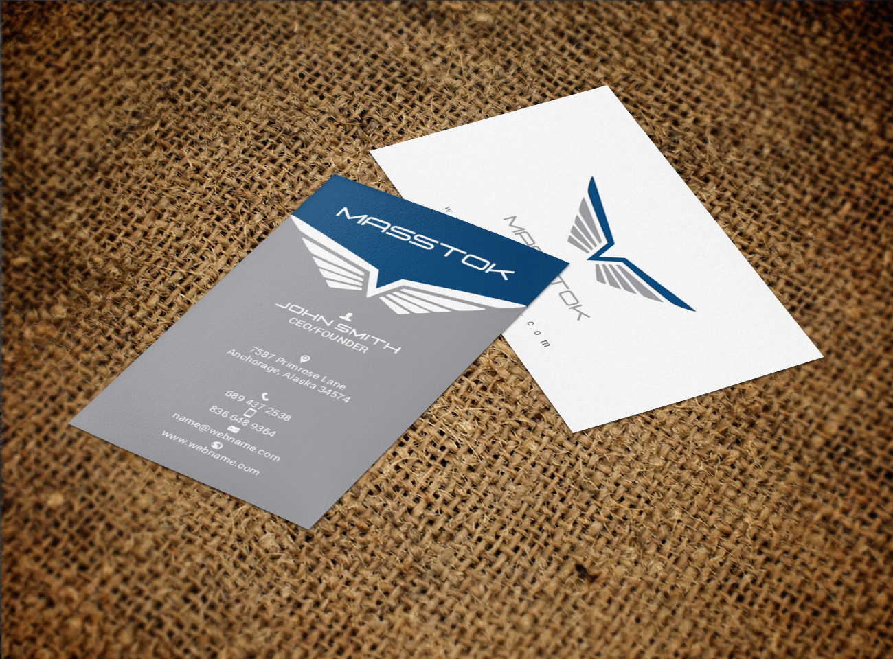 Business Card Design by chandrayaan.creative for this project | Design #18525956