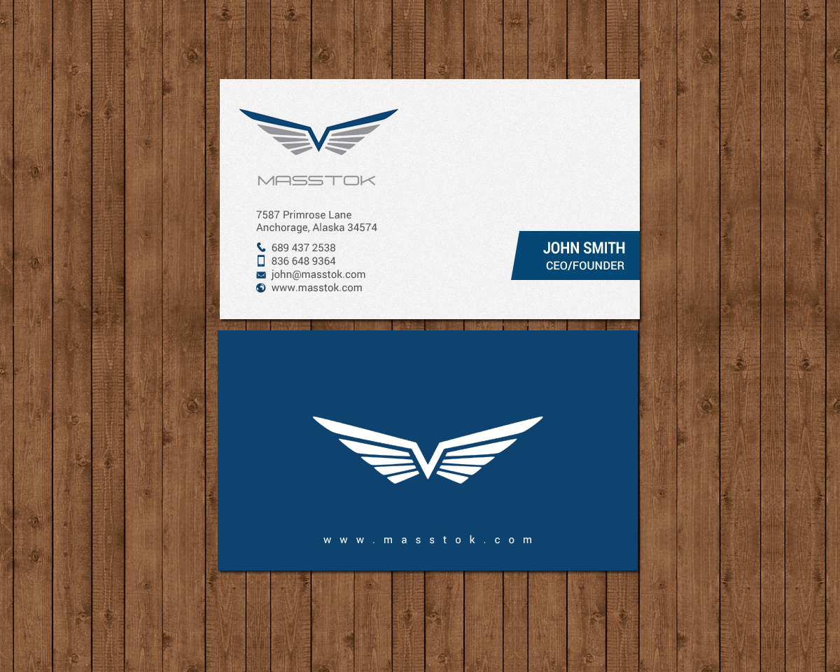 Business Card Design by chandrayaan.creative for this project | Design #18525980