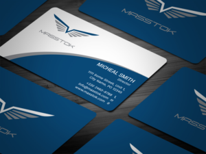 Masstok - Business Cards for a new venture | Business Card Design by Tripti Ranjan Gain