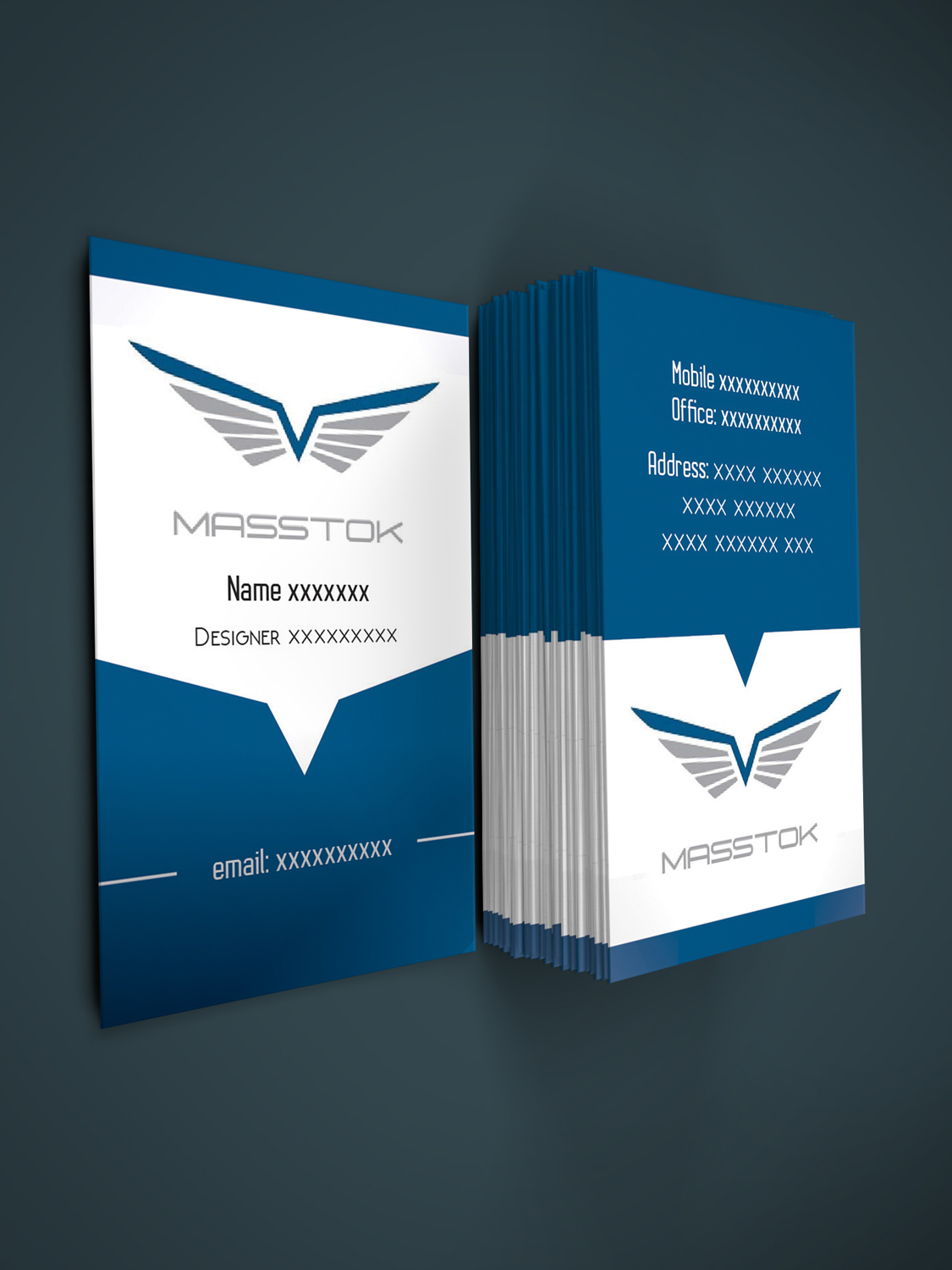 Business Card Design by SANDOSS M for this project | Design #18611778