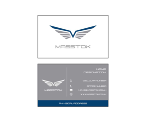 Masstok - Business Cards for a new venture | Business Card Design by Nicolene Barnard