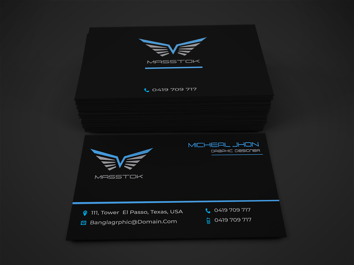 Business Card Design by Jarrin for this project | Design #18513480