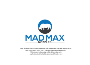 Mad Max Nozzles  | Logo Design by juie design
