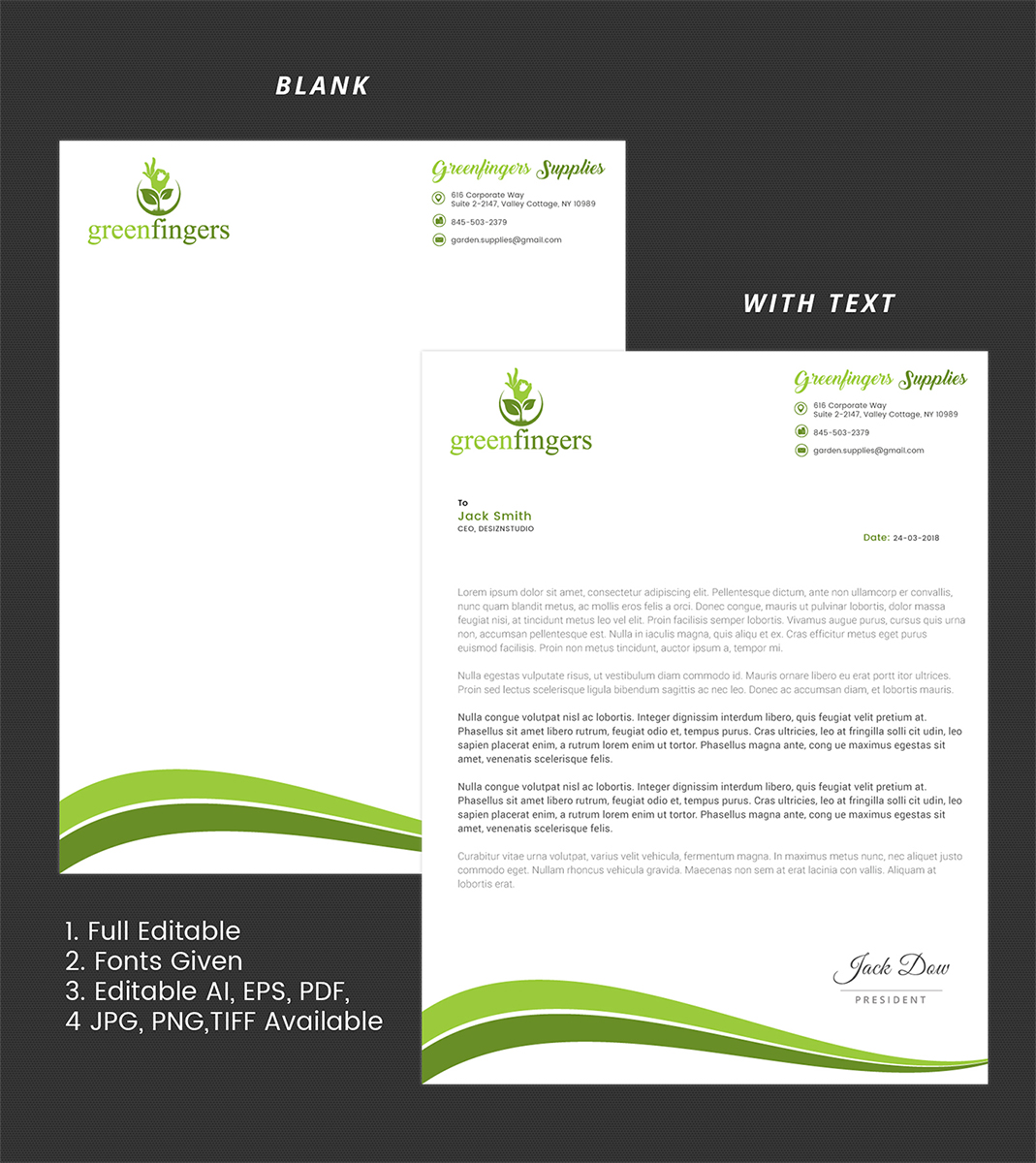 Letterhead Design by Expert Designer for this project | Design #18518023