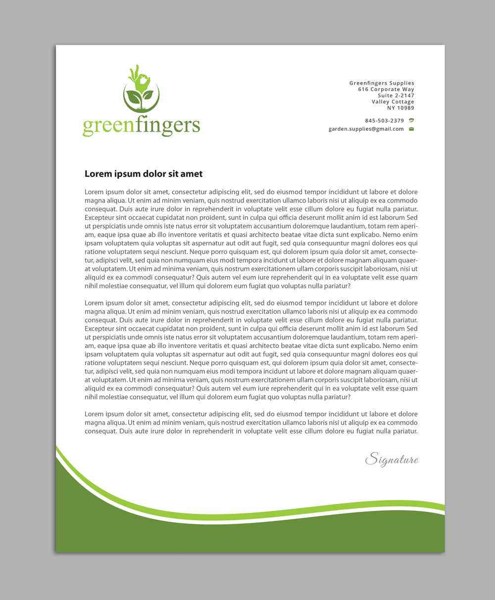 Letterhead Design by AbyJohns for this project | Design #18594657