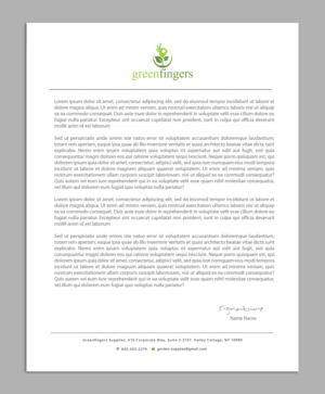 Briefkopf-Design von AbyJohns für dieses Projekt | Design: #18594658