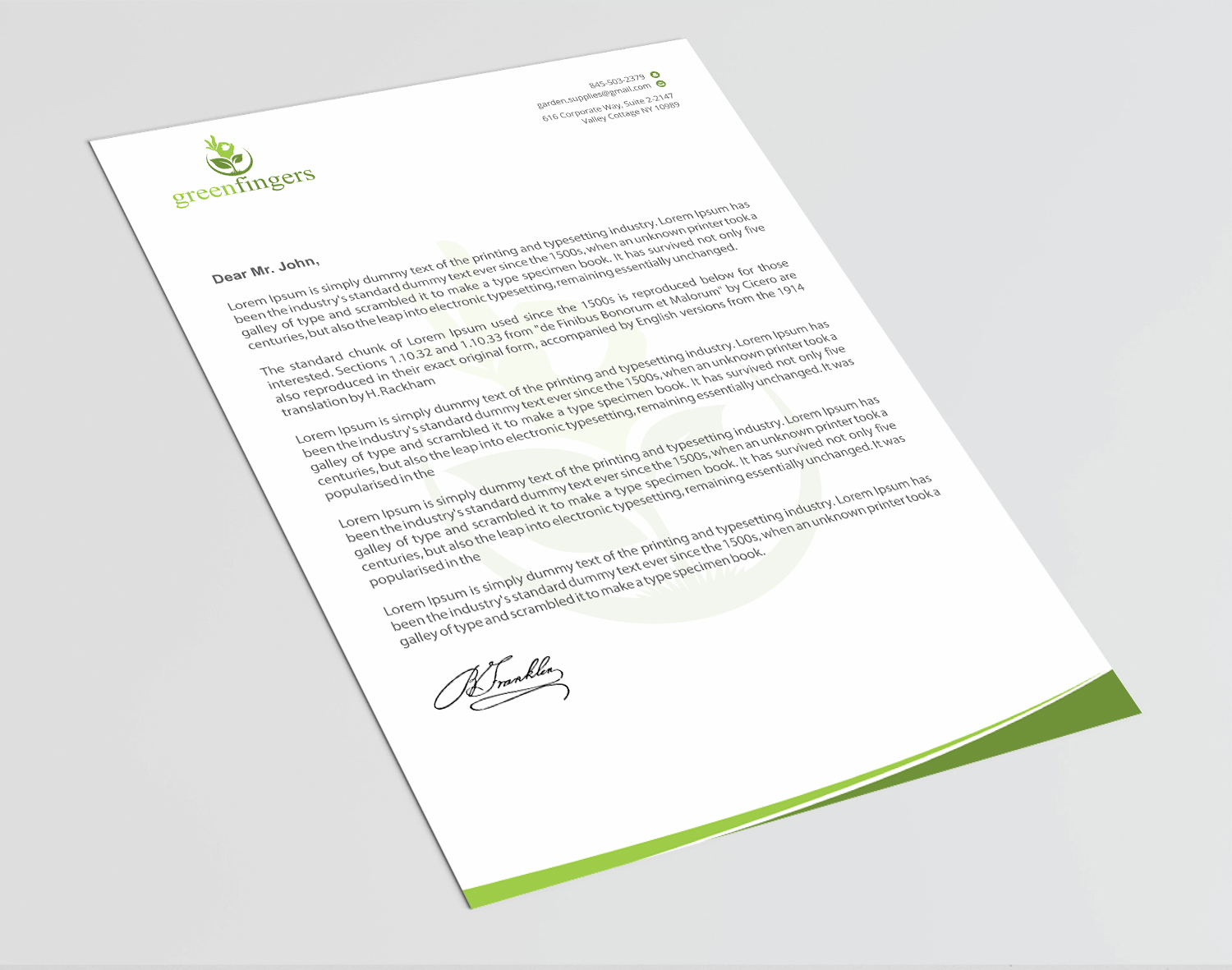 Letterhead Design by Infinitive Technology for this project | Design #18520440