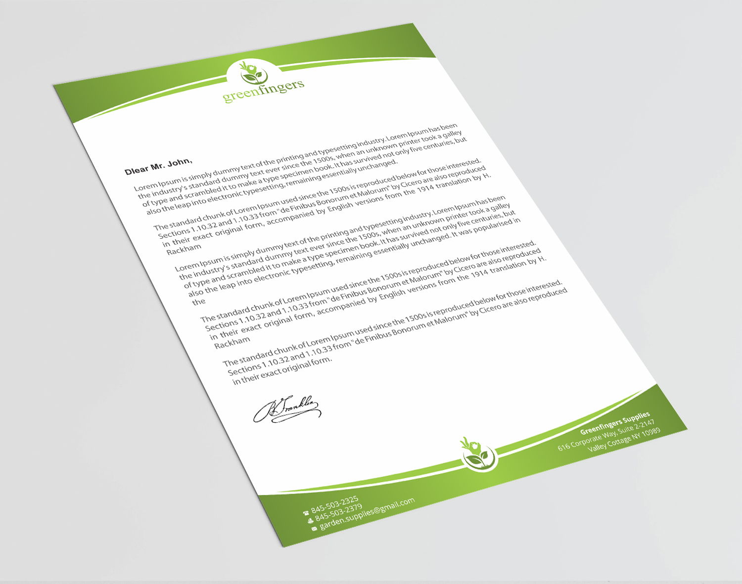 Letterhead Design by Infinitive Technology for this project | Design #18520579