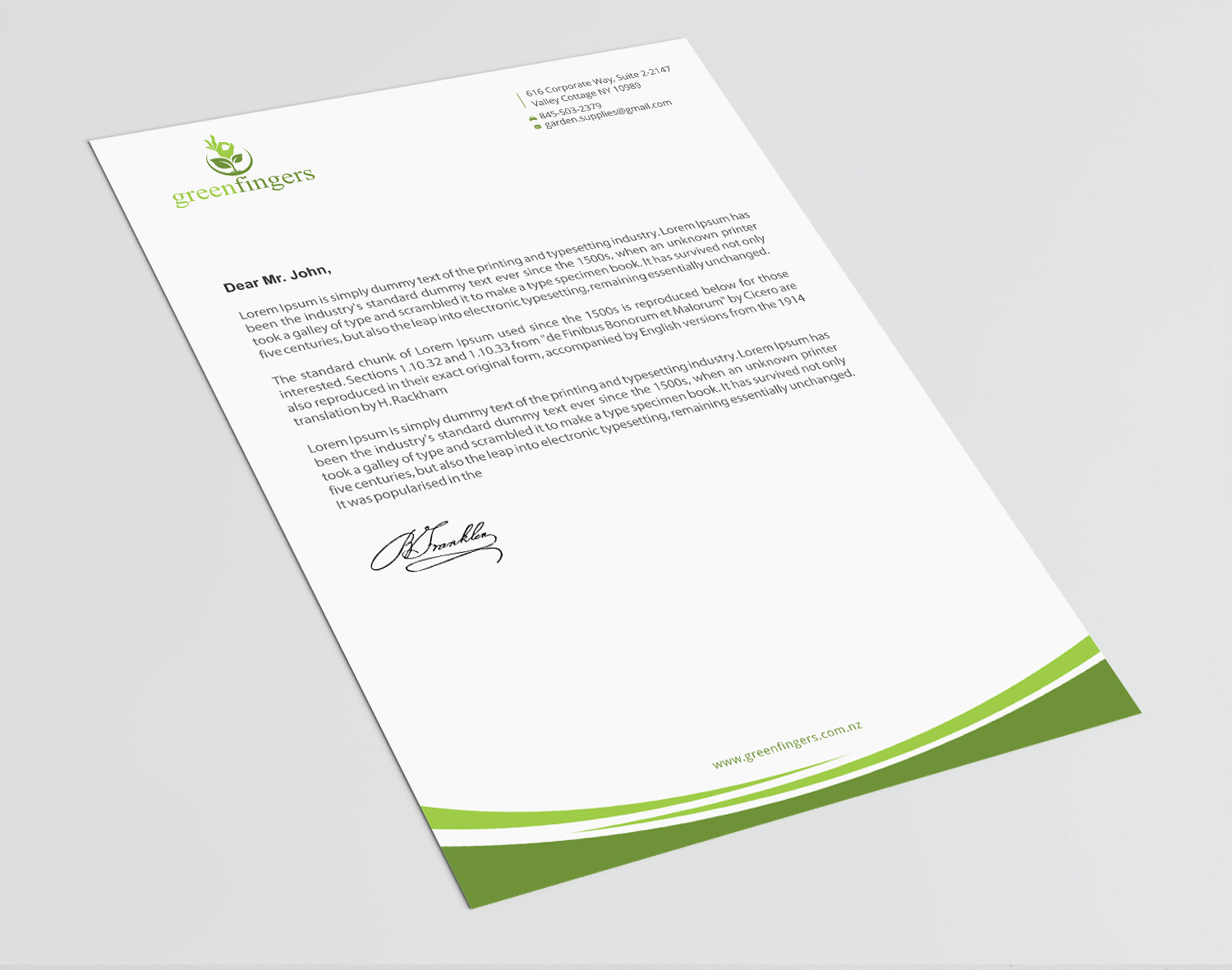 Briefkopf-Design von Infinitive Technology für dieses Projekt | Design #18521139