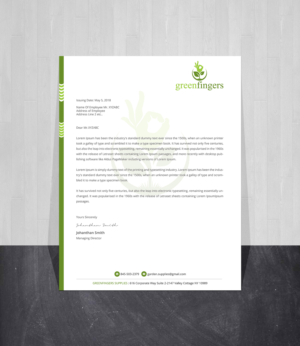 Diseño de Membrete por Creations Box 2015 para este proyecto | Diseño: #18522439