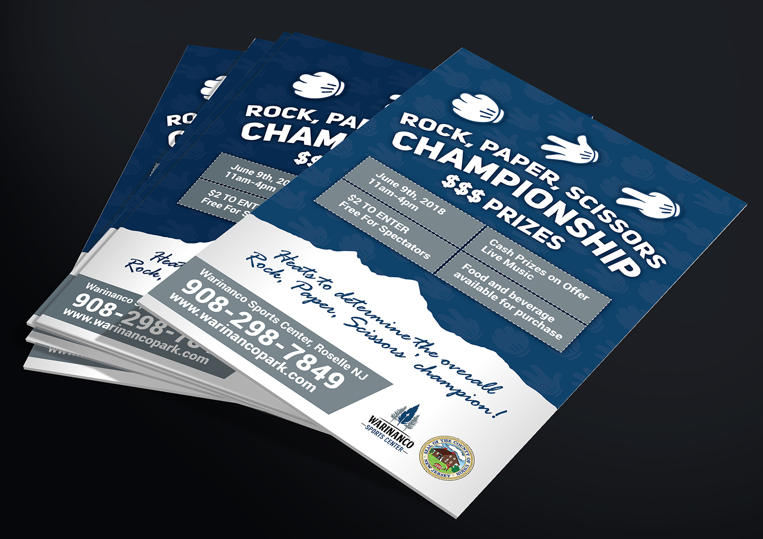 Flyer Design by Deziners Zone for Warinanco Sports Center | Design #18537277