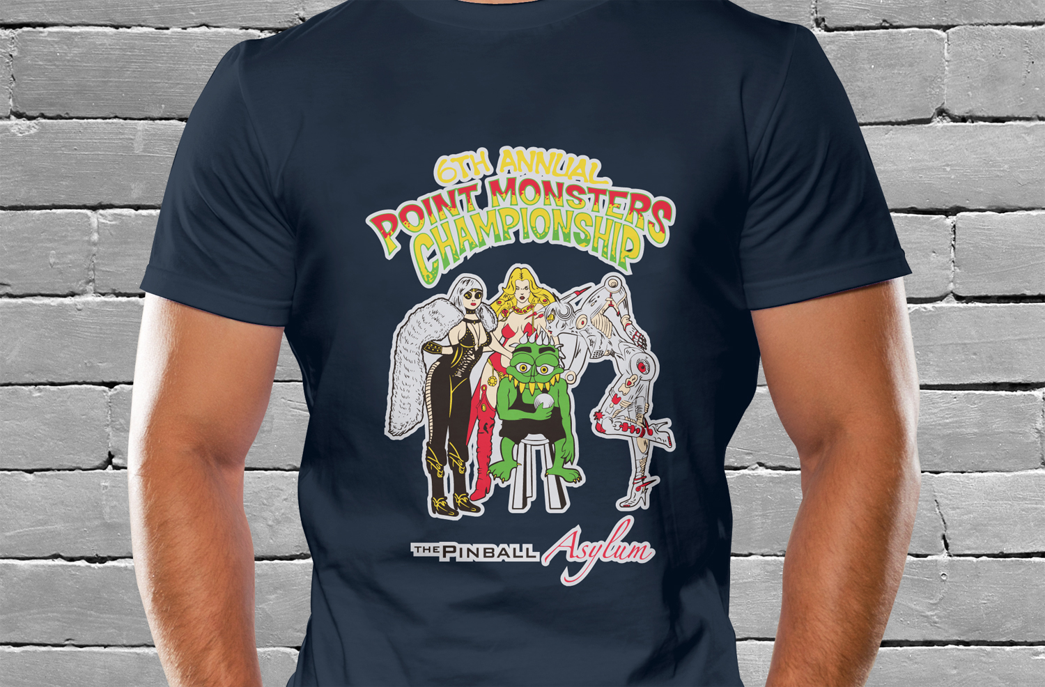 T-shirt Design by Wally_F for The Pinball Asylum | Design #18603099