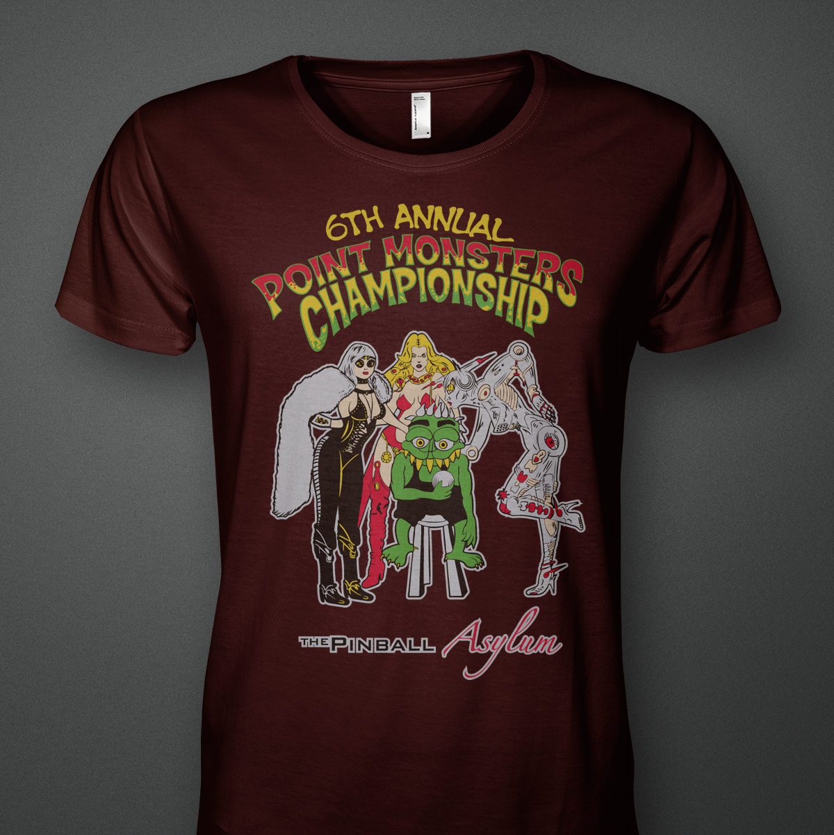 T-shirt Design by Wally_F for The Pinball Asylum | Design #18646042