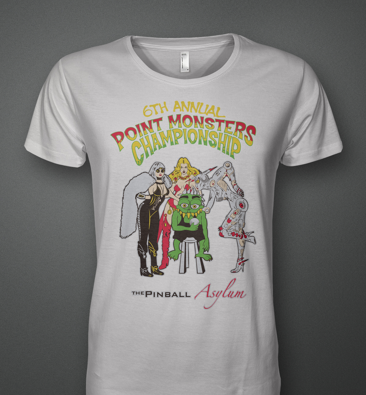 T-shirt Design by Wally_F for The Pinball Asylum | Design #18646055