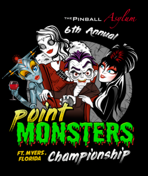 T-shirt Design by MissJo Designs for The Pinball Asylum | Design: #18687816