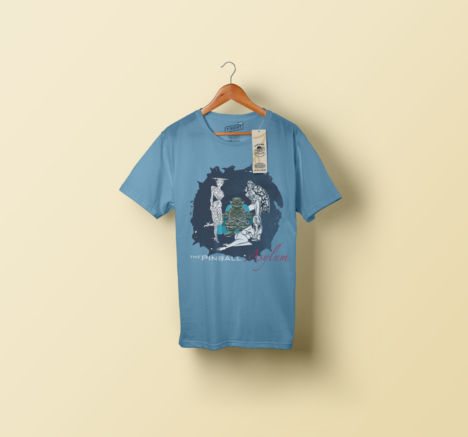 T-shirt Design by Lubaa for The Pinball Asylum | Design #18596555