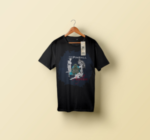 T-shirt Design by Lubaa for The Pinball Asylum | Design: #18604873