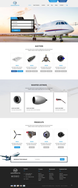 Web Design by pb for Heli Aviation Florida, LLC | Design: #18537785