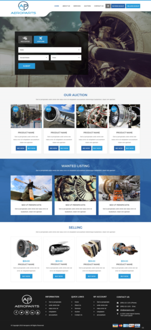 Web Design by pb for Heli Aviation Florida, LLC | Design: #18537786