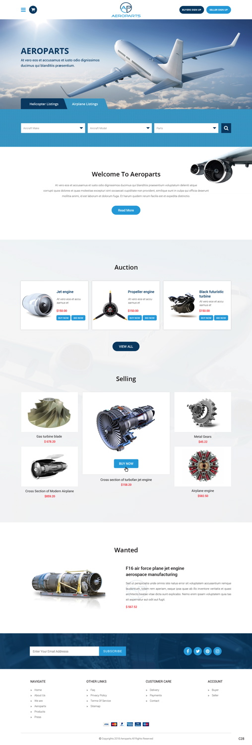 Web Design by pb for Heli Aviation Florida, LLC | Design #18537795