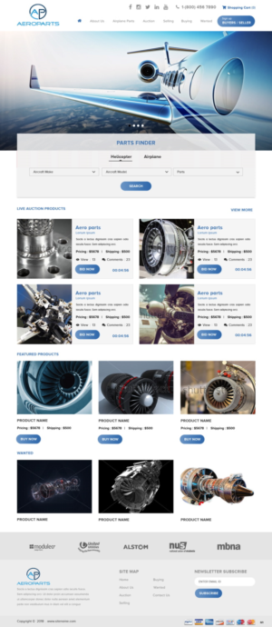 Web Design by pb for Heli Aviation Florida, LLC | Design: #18537796