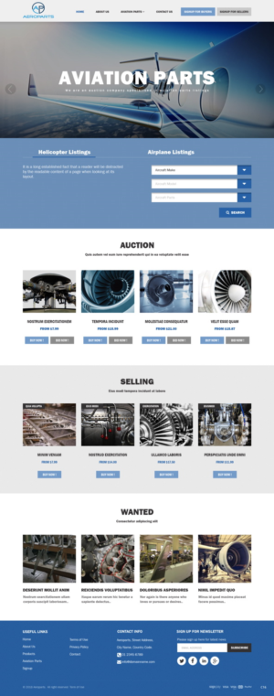 Web Design by pb for Heli Aviation Florida, LLC | Design: #18548412