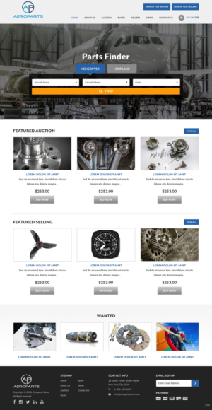 Web Design by pb for Heli Aviation Florida, LLC | Design: #18548415