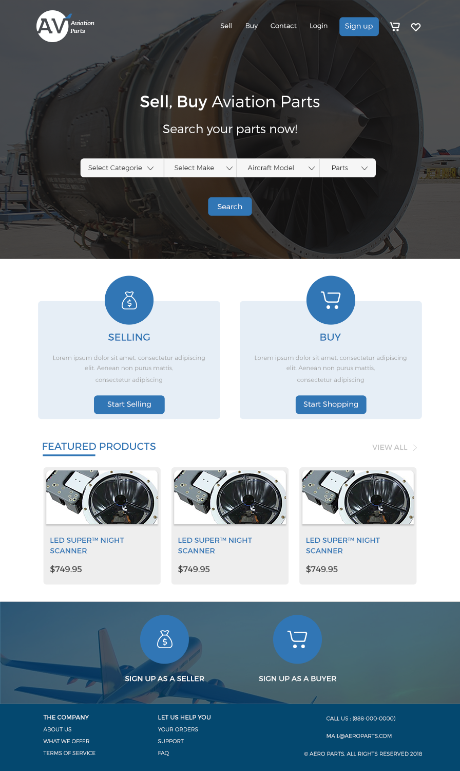 Web Design by weekidesigner for Heli Aviation Florida, LLC | Design #18526663