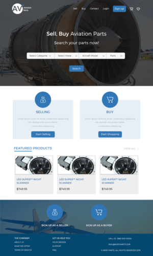 Web Design by weekidesigner for Heli Aviation Florida, LLC | Design: #18526663