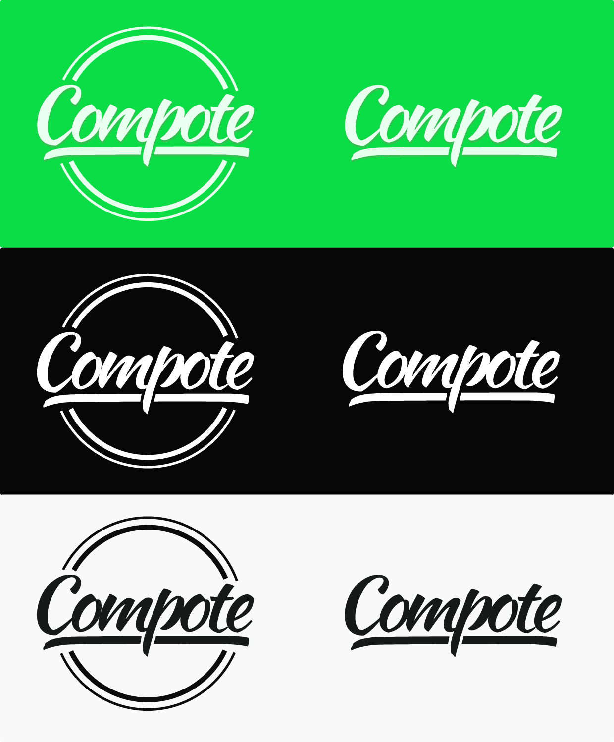 Logo Design by Steffen Rasmussen for Compote | Design #18533976