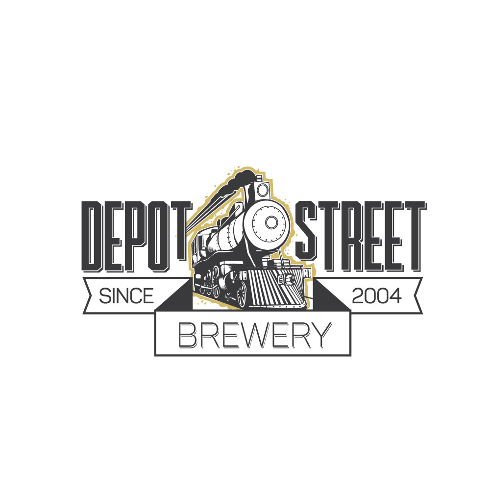 Logo Design by Oct-O-Ray Design for Depot Street Brewing | Design #19229566