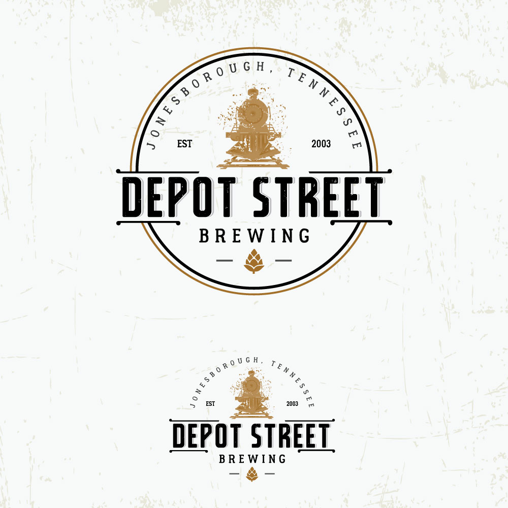 Logo Design by ackocar for Depot Street Brewing | Design #19189136